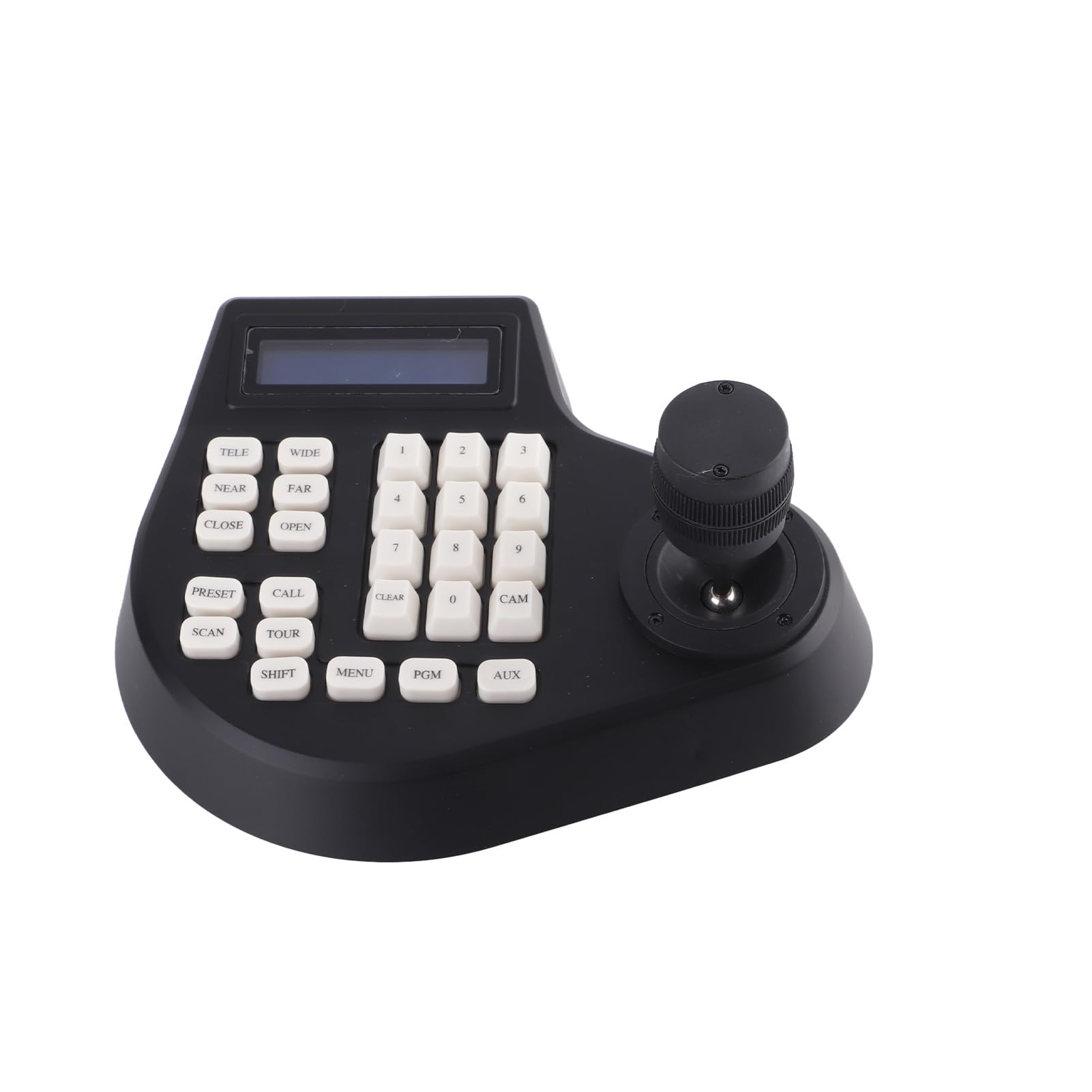 Controller tastiera per telecamera 3D PTZ con joystick, display LCD, dispositivo di controllo per telecamere dome di sicurezza, spina UE 100-240 V