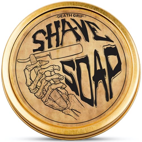 Shave Soap Tea Tree Pre-shave Soften Bristles - All Natural Tea Tree Shave Soap - African Black 4oz 4 Ounce (Pack of 1)