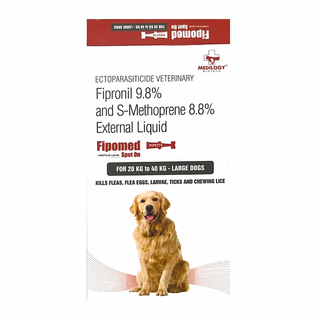 Medilogy Flea and Tick Control Powerful Dog Flea Killer Effective