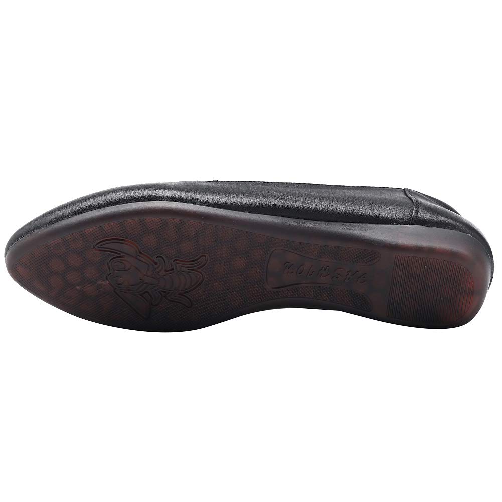rismart Donna Scivolare su Piatto Comfort Piedi Balletto Scarpe