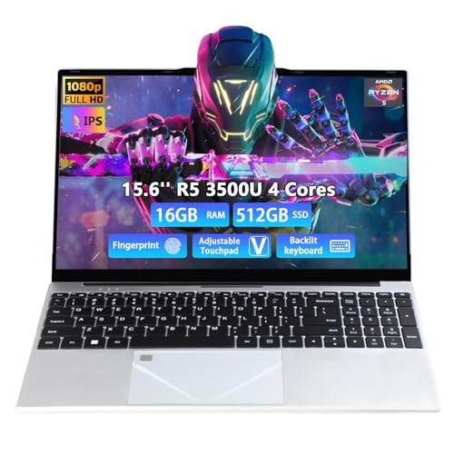 Breloom 2025 �Q�[�~���O�m�[�g�p�\�R�� 15.6�C���` �m�[�g�p�\�R�� AMD Ryzen 5 3500U�v���Z�b�T�[���� 16GB DDR4 512GB SSD FHD �f�B�X�v���C 1920 x 1080P Win 11 PRO �o�b�N���C