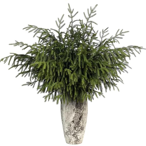 FOTEEWL Real Touch Norfolk Pine Branch - 36