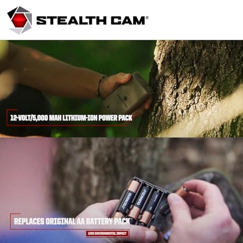 Stealth CAM FieldMax MAX-PAK Rechargeable 12-Volt/5000 mAh Lithium Battery Cartridge, Compatible w/Stealth Cam Hunting Cellular Trail Cameras, USB Charging Cable Included by Stealth Cam - Image 3