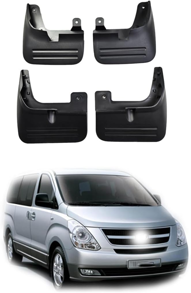 Guardabarros para Hyundai H-1 Stanex, accesorios de goma para viajes de invierno y nieve