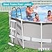 Intex Steel Frame Above Ground Swimming Pool Entry/Exit Ladder for 48