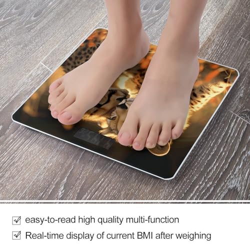 Báscula Digital de Baño Cheetah Love con Pantalla LCD miniatura 5