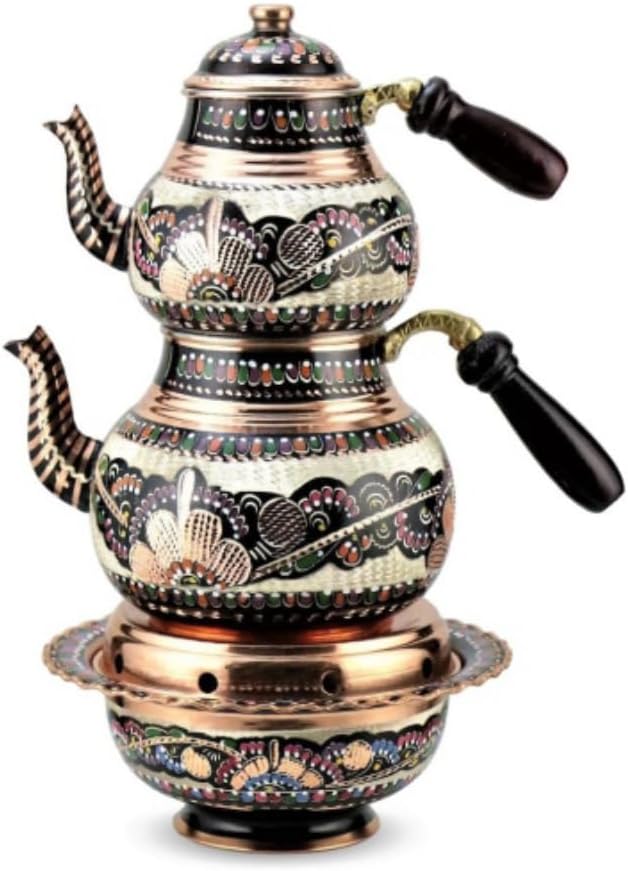 Teapot Heater Tea Boiler Water Heater Set (Copper desng)