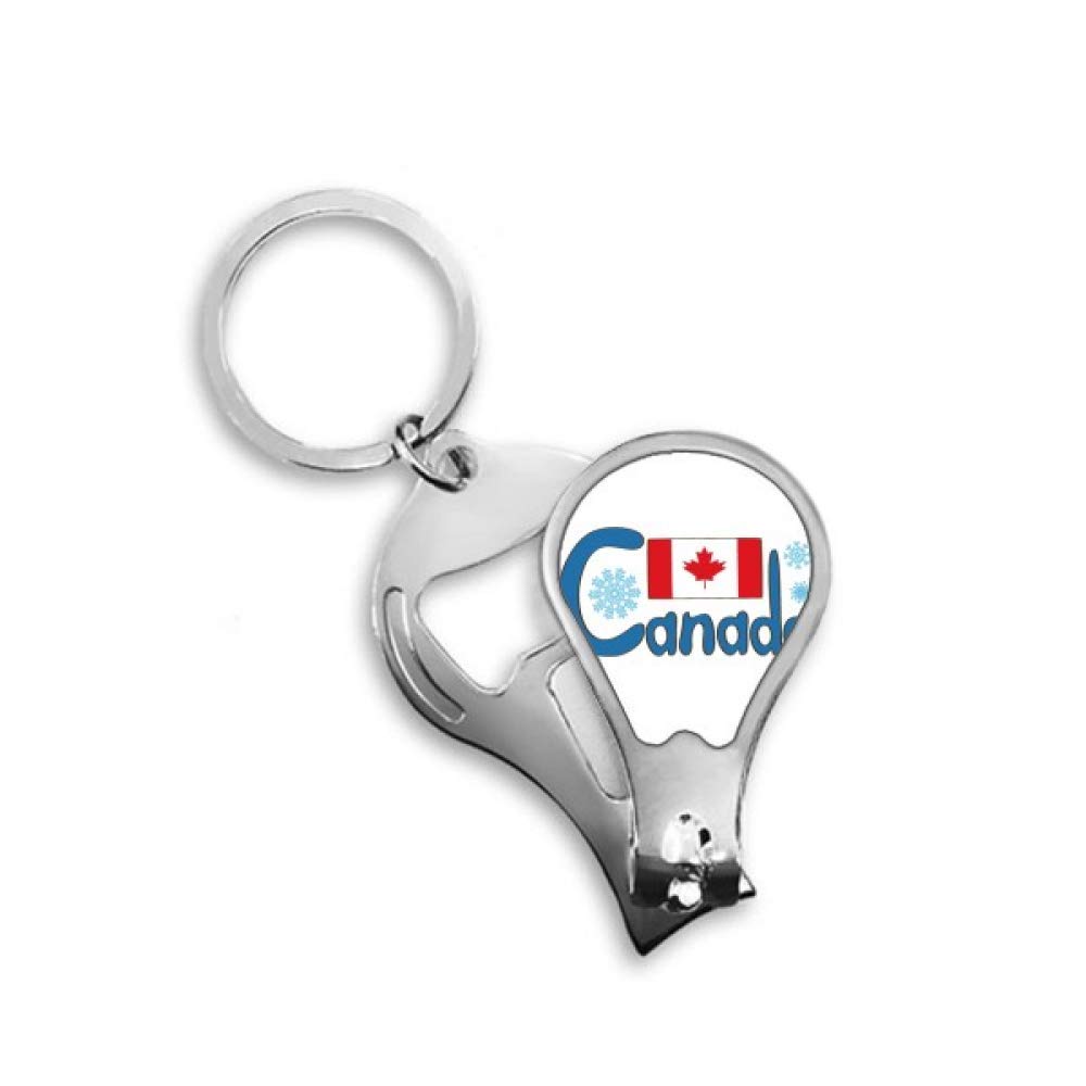 Coupe-ongles précis Canada bleu DIYthinker à lames incurvées - 4