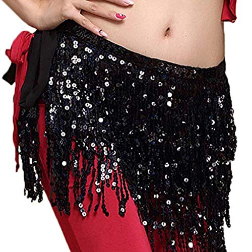 sequin wrap skirt festival