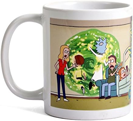 Rick & Morty MG24438 Portal Mug- Multi-Colour
