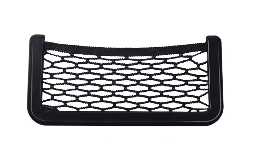 200X80MM 1pcs Car Net String Box Pocket Organizer Bags Baskets Mobile Phone Holder Seat Side Back Storage Network Shelf Nets Auto Mesh Nets