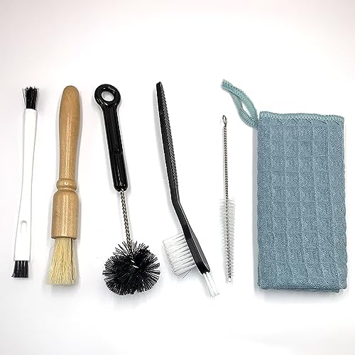 The Coffee Brush Cleaning kit is Suitable for Coffee Machine Grinding Machine Cleaning Coffee Pot Cleaning and Powder Cleaning