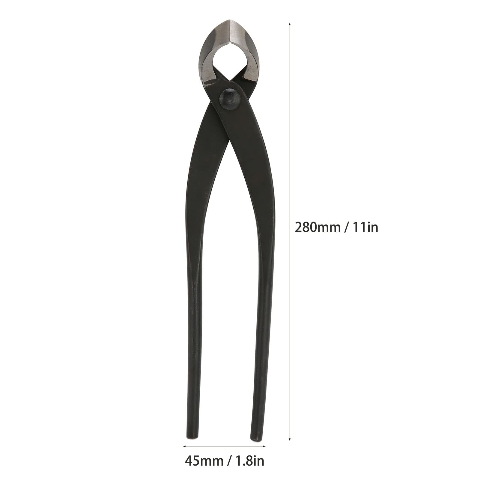 Lybunair Ergonomic Bonsai Concave Branch Cutter Gardening Tool for Bonsai typeing