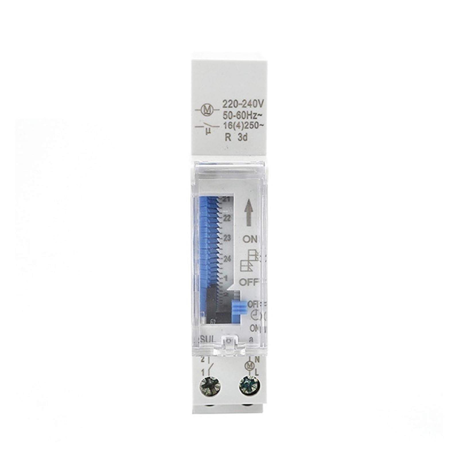 Timer SUL180A Analoges Zeitrelais 24 Stunden Mechanischer Zeitschalter