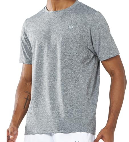 NORTHYARD Men's Athletic Shirts Workout Short Sleeve Sun Protection Fishing Shirt Gym T-Shirt Moisture Wicking Quick Dry Tops