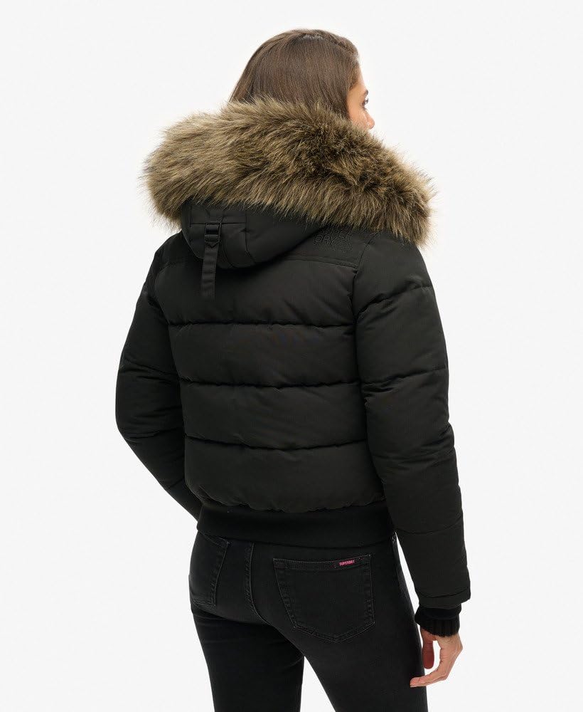 Superdry Damen Everest Kapuzen-Bomberjacke