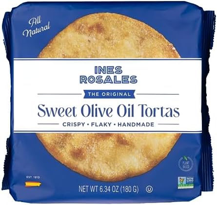 Ines Rosales, Tortas Olive Oil Sweet, 6.34 Ounce