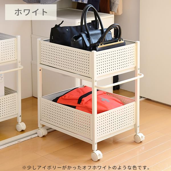 頑強プレートラックキャスター付き