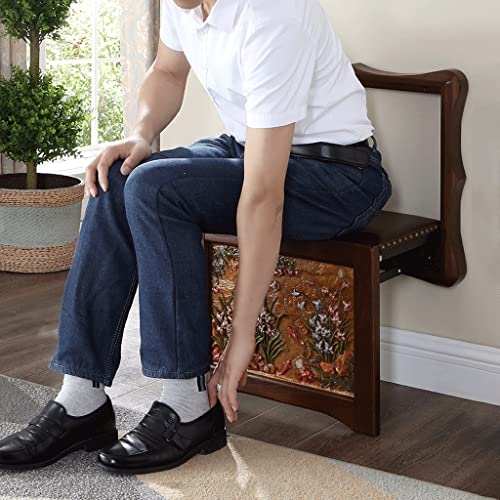 Tabouret à chaussures pliant pour optimiser un petit coin - 5