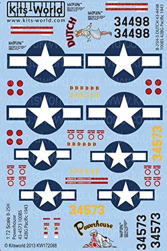 B-25H Mitchell US Army 1/72 maquette avion bombardier Platts