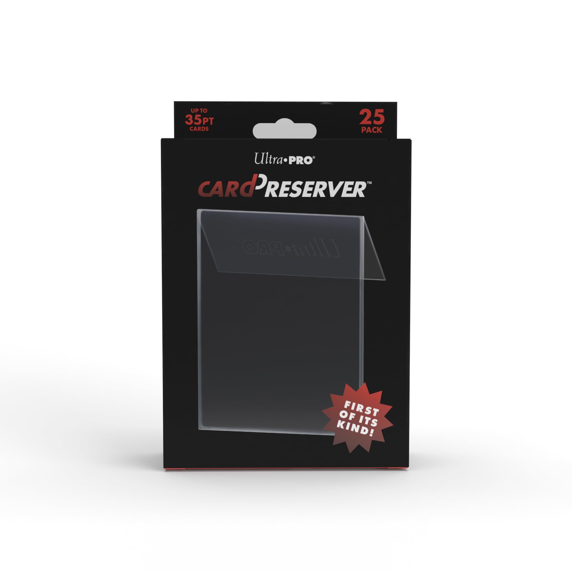Ultra Pro CardPreserver 25 przezroczystych rękawów ochronnych na karty kolekcjonerskie, bezkwasowe, polipropylen bez PCW, bezpieczeństwo 720°, łatwe ładowanie