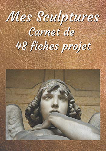 Mes Sculptures: Carnet de 48 fiches projet à remplir | Journal de suivi | Cahier de suivi de Sculptures | 100 pages | 7 x 10 pouces | Loisirs Créatifs