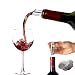 Produktbild 50 Stück Tropfenfrei Wein Ausgießer Weinausgießer 76mm Silber PET Folie DE