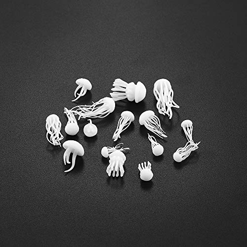 Artisanat remplissage méduse cristal époxy modélisation décoration océan