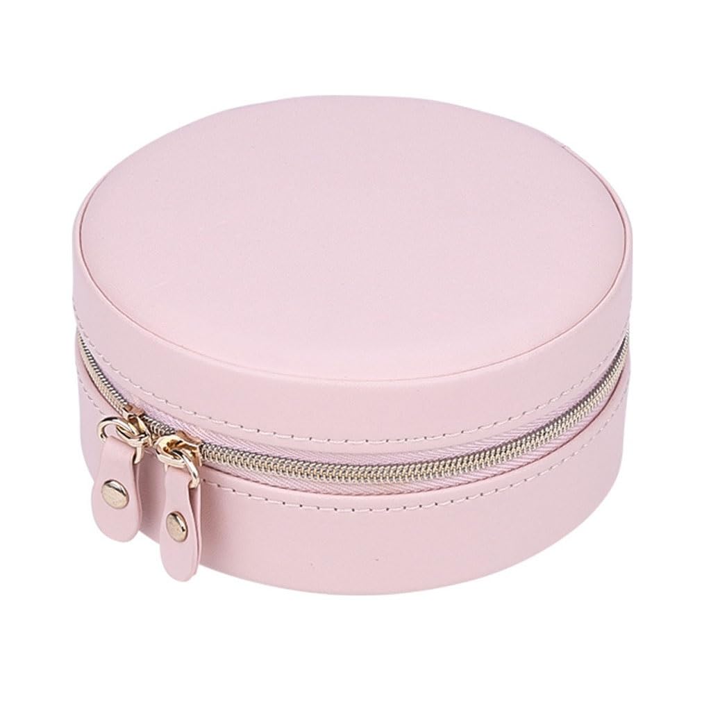 Boîte de rangement de bijoux à main double couche pour stopper les pertes