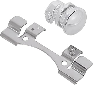 TCT-MOTORPARTS Fuel Door Latch Push Button Gas Oil Cap Tank Fit For Harley Touring Electra Glide Street Glide Road Tri Glide Ultra Limited 1992-2024