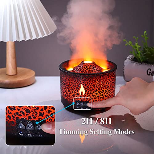 Diffusore di oli essenziali per aromaterapia con luce LED, 2 modalità di spruzzo e timer intelligente, umidificatore perfetto per casa, ufficio, camera da letto