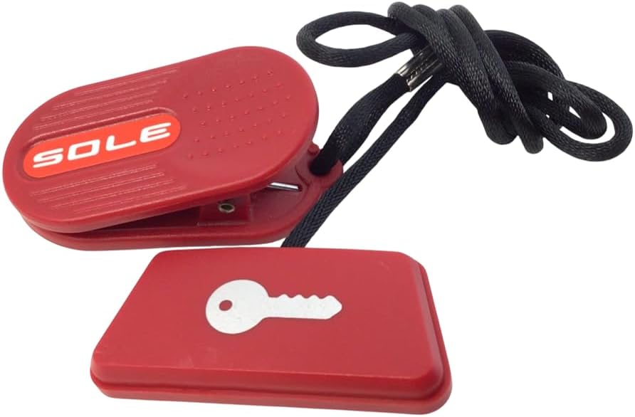 Hydra Fitness Exchange Treadmill Safety Key Replacement, Emergency Stop Safety Key for Treadmill