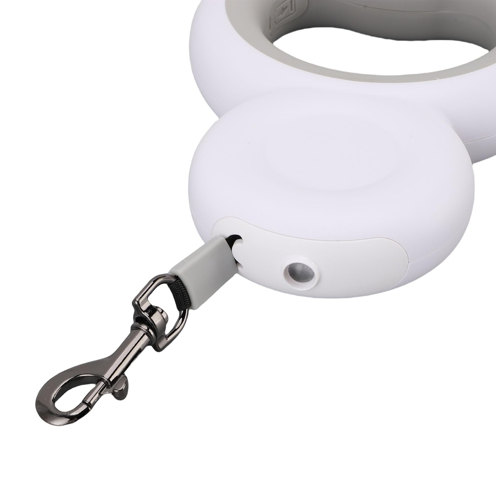 Correa para Perros, Correa retráctil para Perros, Correa Extensible para Mascotas con luz LED y Soporte para Bolsa para excrementos, para Perros medianos de hasta 30 kg
