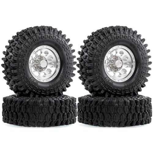 Roues Beadlock 1.9 12mm robustes pour mise à niveau Axial SCX10 II III
