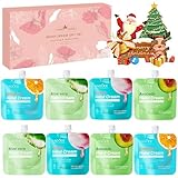 Handcreme Set, Handcreme Mini Geschenkset, 8 Pack HandCreme Frauen Weihnachtsgeschenke, Duft Hände Fuß Feuchtigkeitscreme, Hand Cream Kleine Geschenke für Frauen und Männer