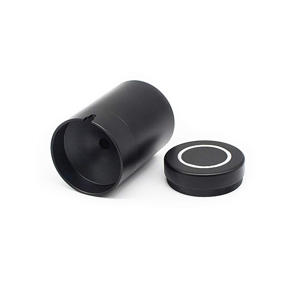 Leo and his friends Ashtrays for Cigarettes,Stainless Steel Car Ashtrays, Cigarette Ashtray for Car or Outdoor Use (Black)