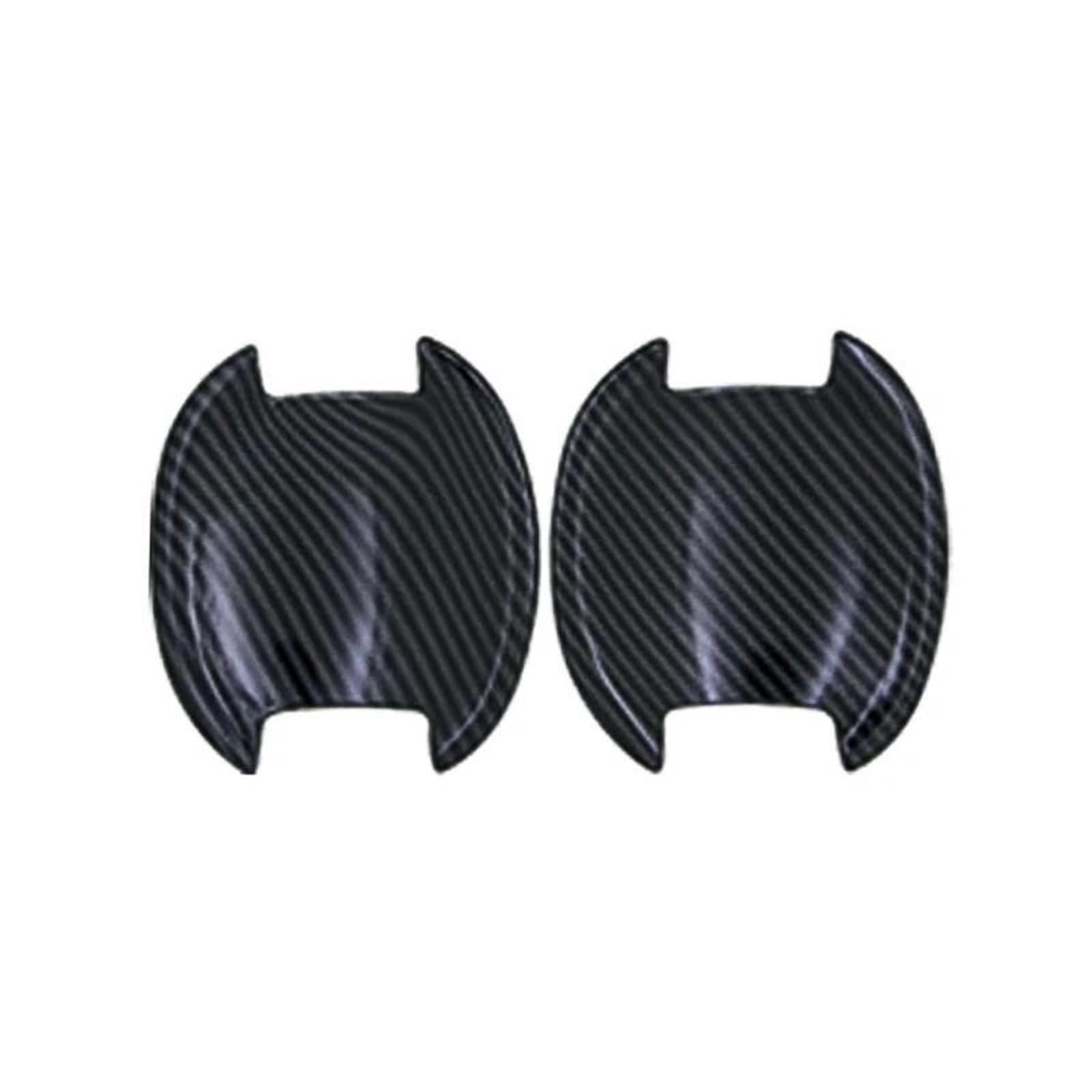 YUEYZHK Car Outer Door Handle Cover Trim for Nissan for Tiida for Pulsar C12 MK2 2011~2023 Accessories Stickers Gadgets(Style 11)
