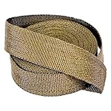 Titanium LAVA Exhaust heat header pipe wrap roll 2 INCH WIDE X 50 FEET LONG - Thermal Zero handles up to 3000° F - LV116250
