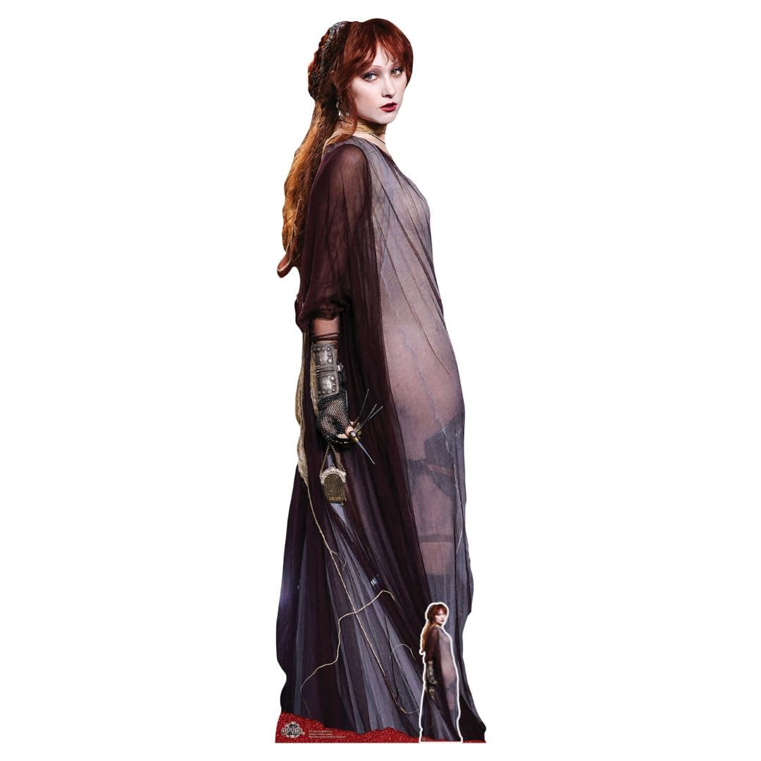 Star Cutouts CS1180 Kayleigh Amstutz in Chiffon Dress – 159cm Lifesize Cardboard Cutout | Celebrity Party Decoration & Gift for Fans