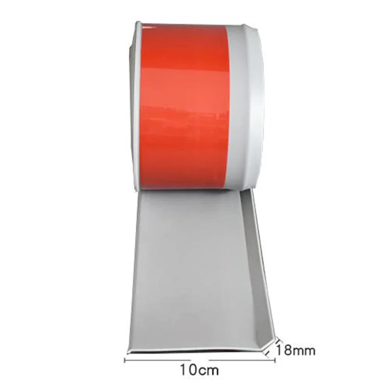 Remate De Rodapié 2 uds 2M rodapié de Pvc suave plástico sustrato impermeable moldura embellecedor ángulo for pared suelo esquina decorativa(Gray)