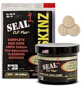 SEAL 1 4 oz CLP Plus Complete Gun Care Solution and Bore Paste Clean and Skinz Firearm Cleaner Pa...