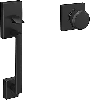 Schlage FE285 CEN 622 BWE COL 16-080 10-027 134 Front Entry Handleset Interior, Matte Black