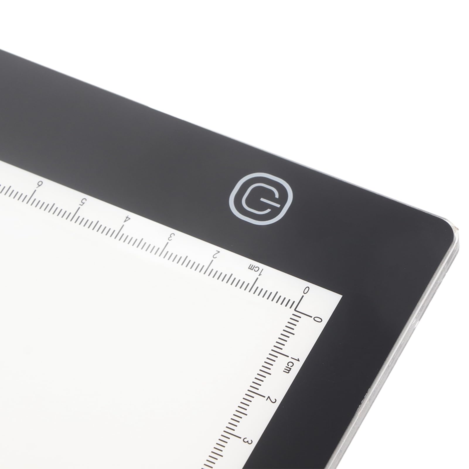 Tavoletta grafica con scatola luminosa a LED A3, tappetino da tracciamento ultra sottile di 8 mm con guide a righello e morsetto per documenti, luce LED bianca intensa per disegno,