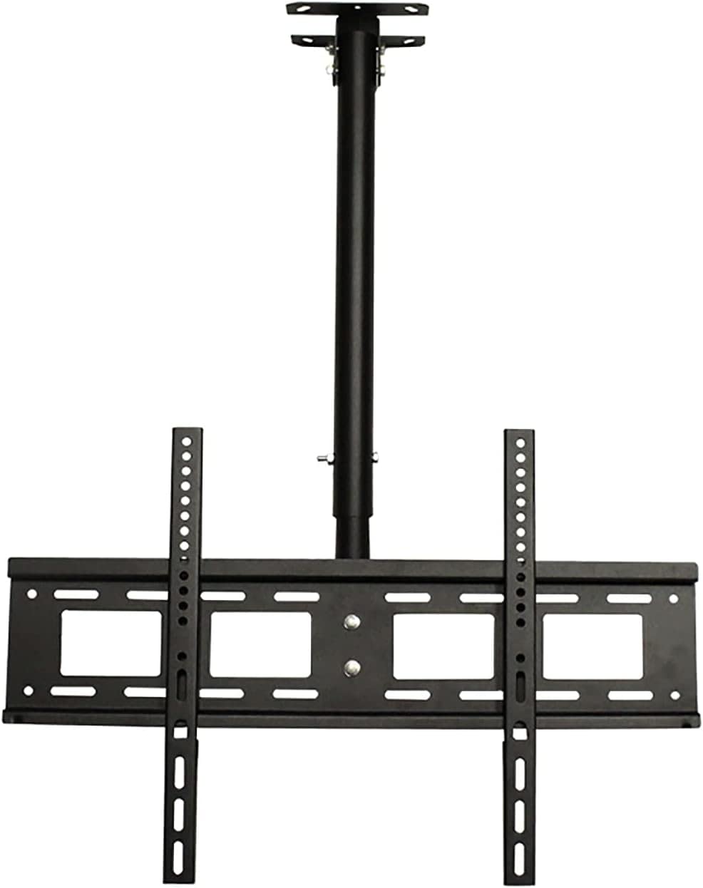 Support TV plafond pivotant inclinable réglable pour écran plat
