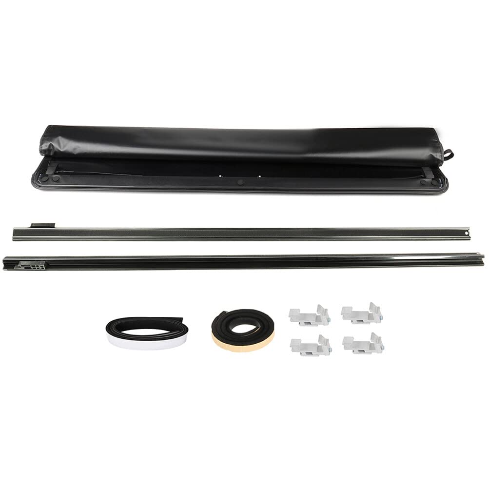 Photo 1 of GDSMOTU Roll Up 6'5"FT Vinyl Truck Bed Tonneau Cover Fit for Chevy for Silverado 1500 Classic 2007 for Chevy for Silverado 1500 1999-2006