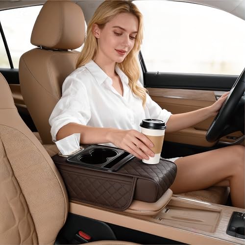 Caja organizadora para reposabrazos de carro multifuncional miniatura 4