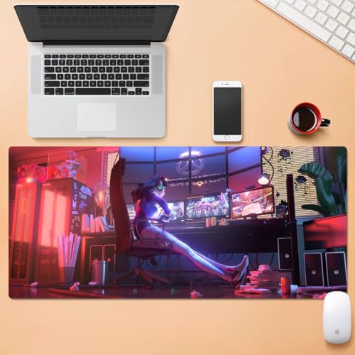 Overwatch Grand tapis de souris de jeu XXL avec bords