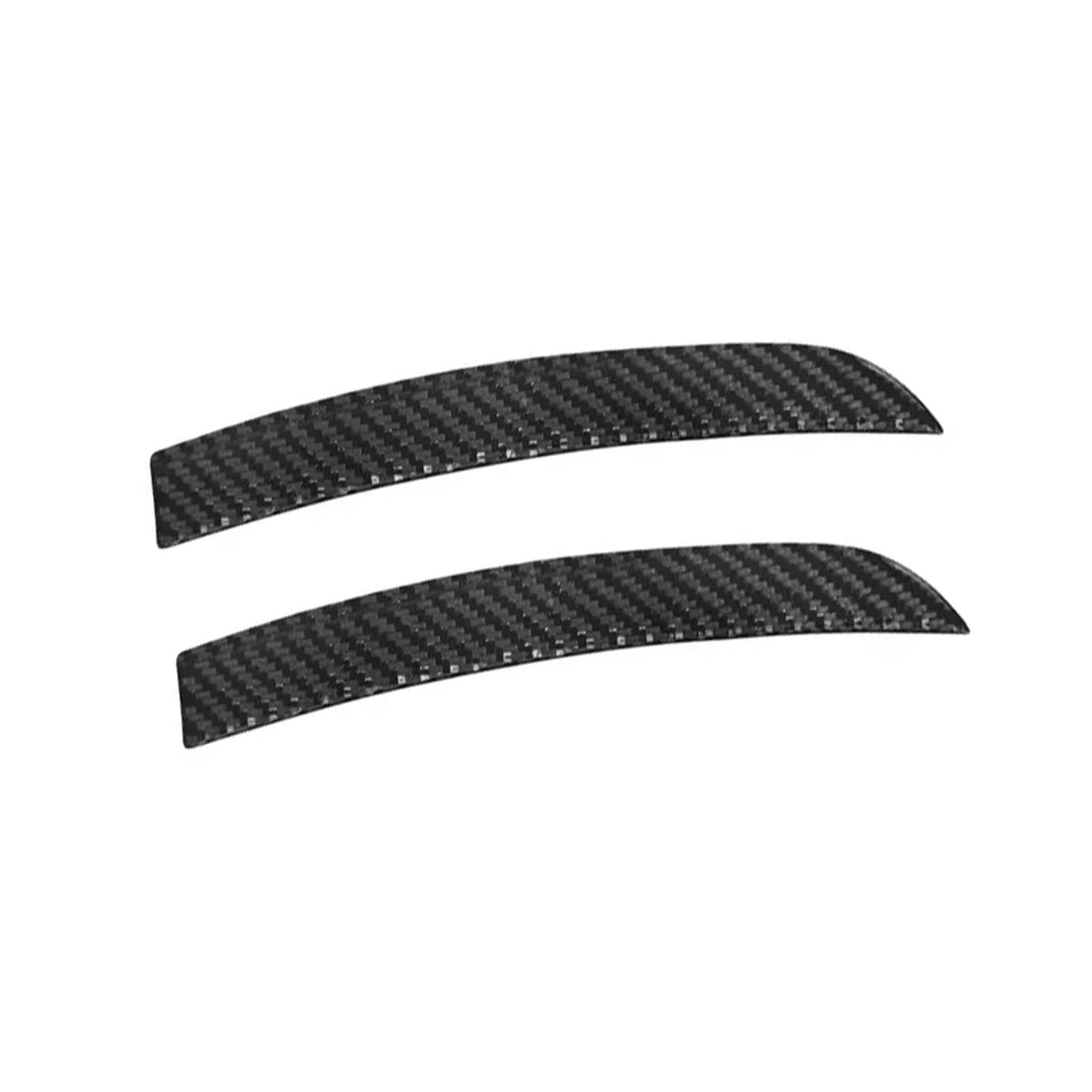 reflektor samochodowy brwi ABS Carbon Fiber Car Reflektor Lampa Brwi Powieki Wykończenie Pokrywy, dla Toyota, dla Hilux 2015 2016 2017 2018 2019 2020 2021