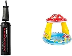 منفاخ هواء يدوي من انتيكس 69613 - 69613 + حمام سباحة قابل للنفخ على شكل فطر للاطفال من انتيكس 57114np