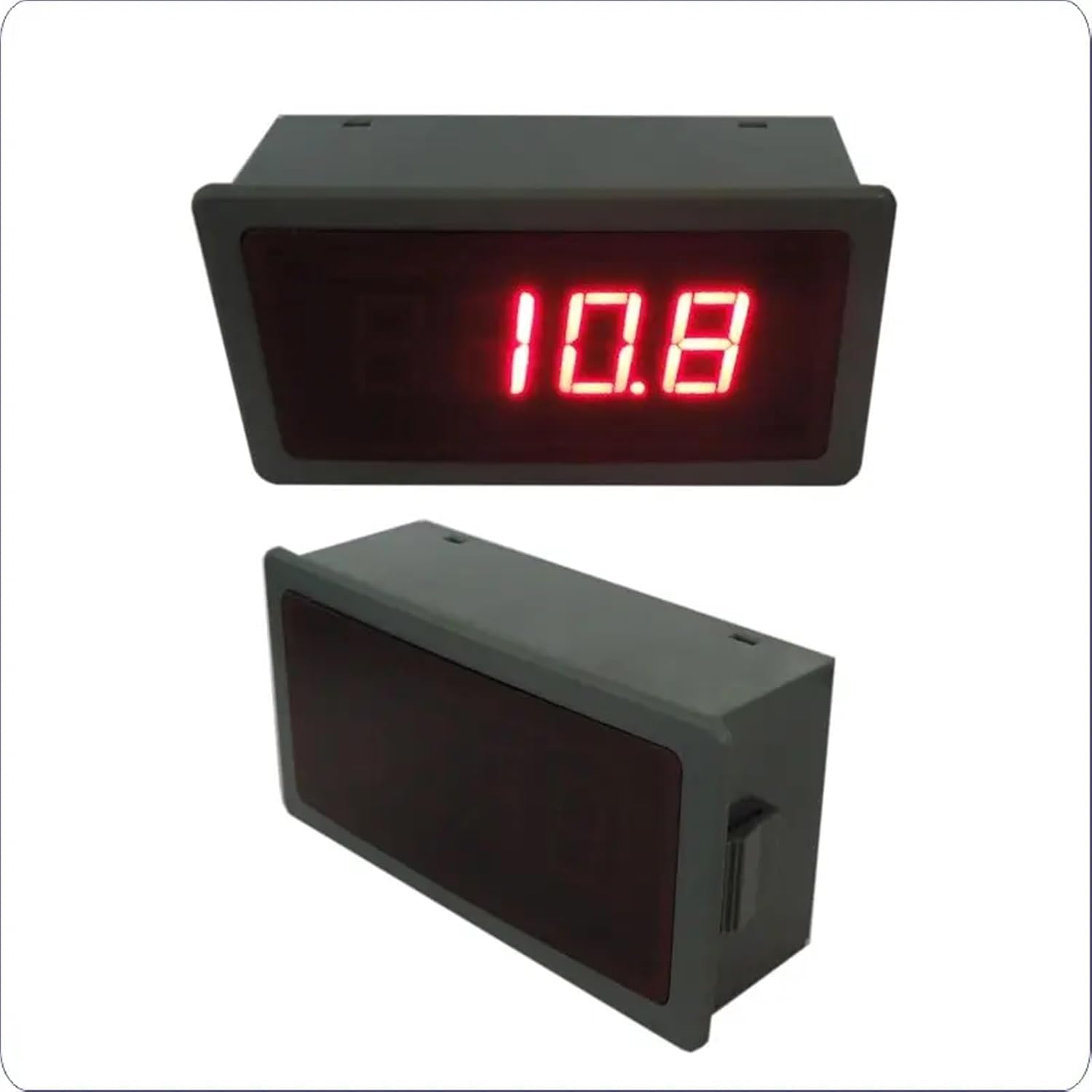 YB5140TM LED Digital Thermometer Car Temperature Meter Tester Probe Cu100 BA1 G53 R N E T PT100 J K Type 1Pcs(Color:Blue,Size:R_Power Supply 12V)